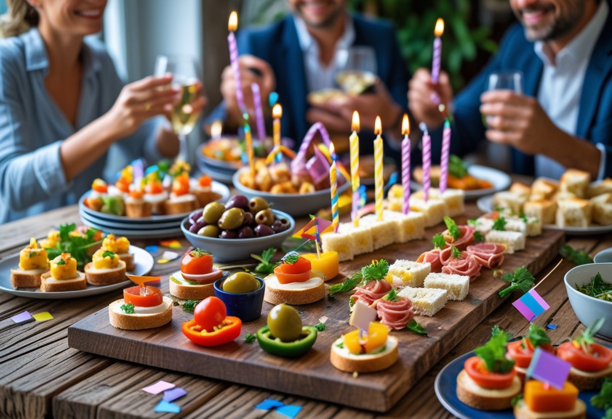 Sådan skaber du den perfekte fødselsdagstapas med pynt til fødselsdagstapasen